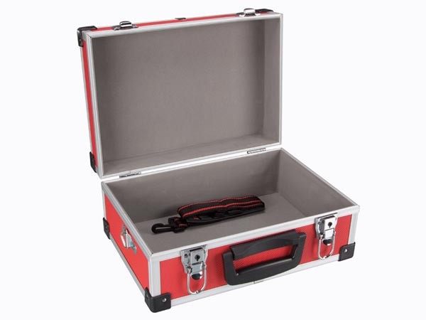 Perel Tools Alumiiniumist tööriistakohver 320 x 230 x 155mm – punane