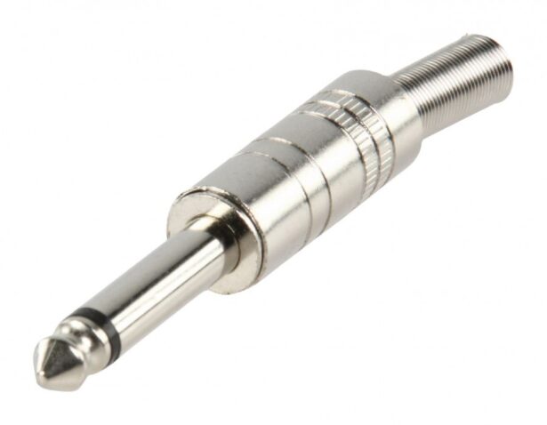 6.3mm pistik mono metall