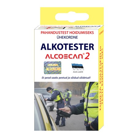Ühekordne alkotester Alcoscan2