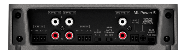 Mille ML Power 5 autovõimendi