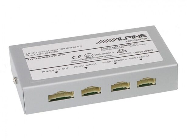 KCX-C250MC mitme Alpine kaamera valikuplokk