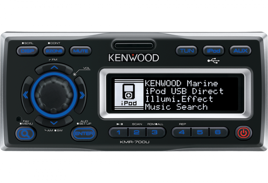 Kenwood KMR-700U niiskuskindel raadio