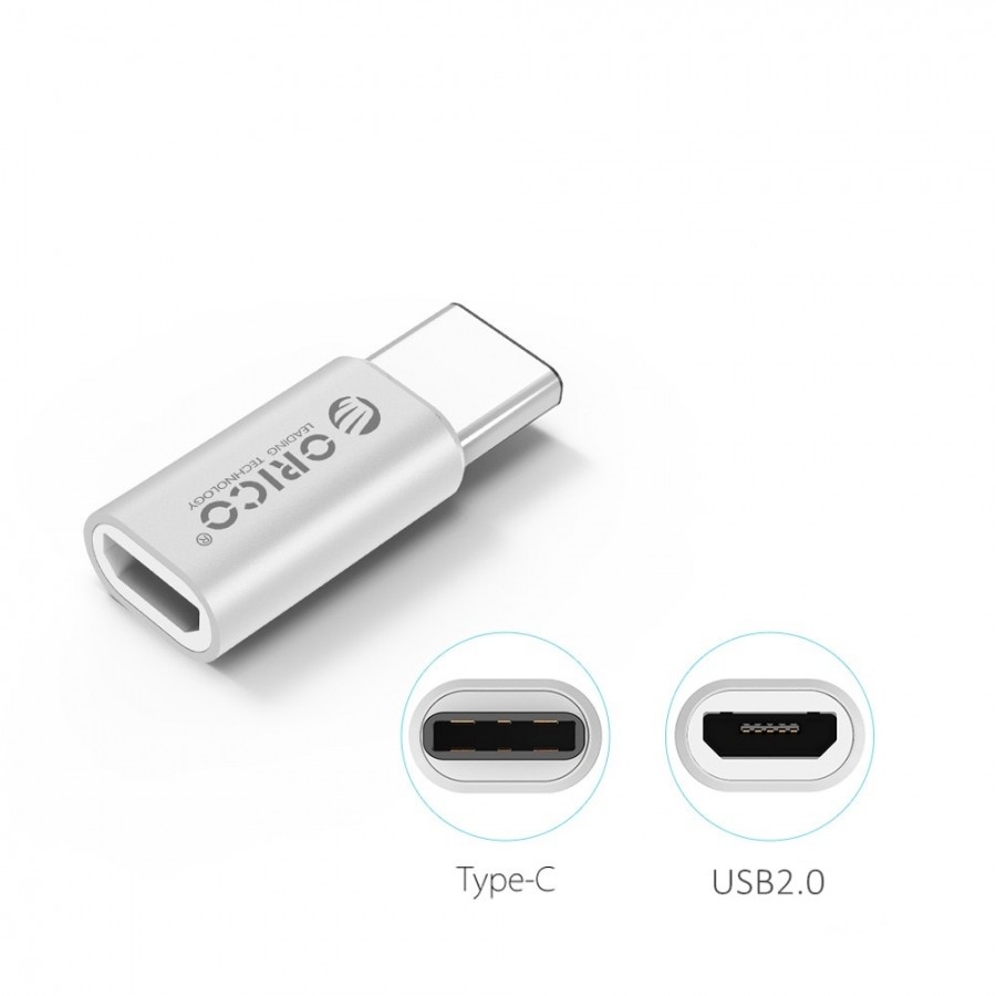Micro USB to Type-C adapter