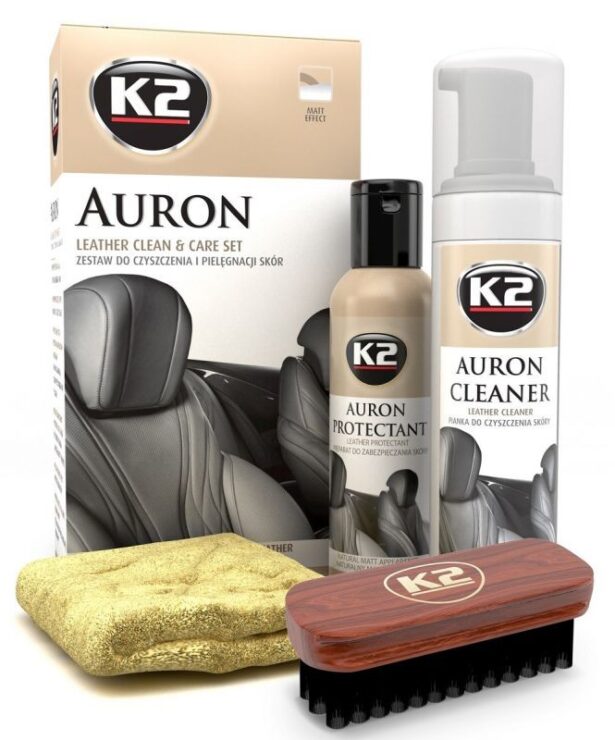 Auron Leather Clean & Care Kit naha puhastus- ja hoolduskomplekt
