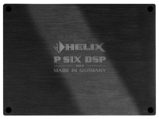 P SIX DSP ULTIMATE  autovõimendi heliprotsessoriga