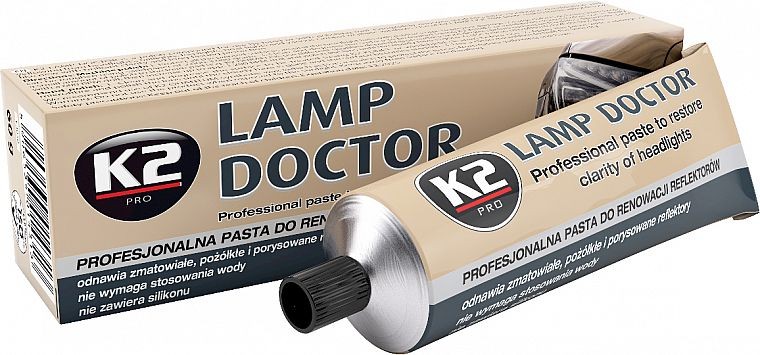 K2 Lamp Doctor tuleklaaside poleerimispasta