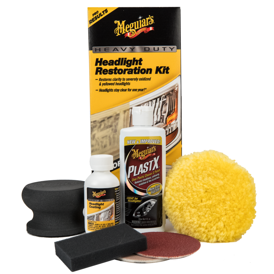 Heavy Duty Headlight Restoration Kit komplekt
