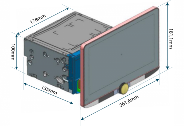 DMX9720XDS multimeediakeskus