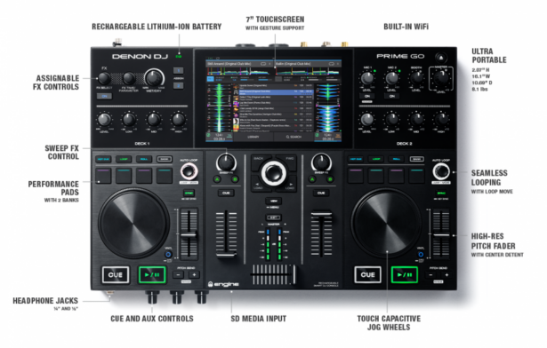 Prime GO DJ kontroller