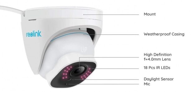 P324 5MP PoE IP valvekaamera