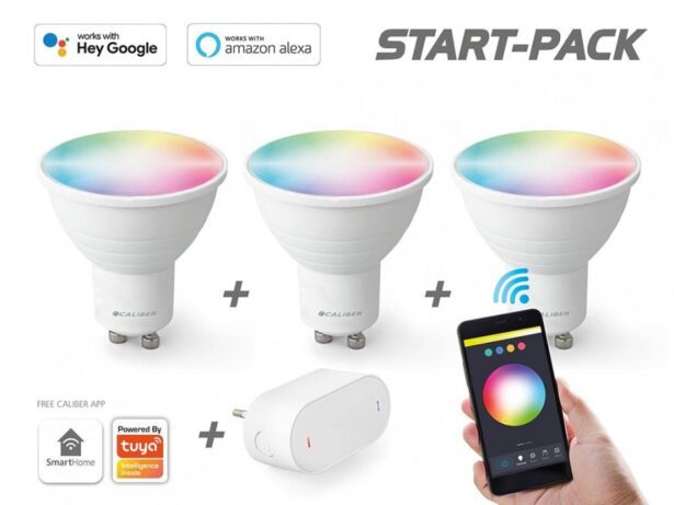HBT GU10 STARTPACK LED nutipirnide komplekt