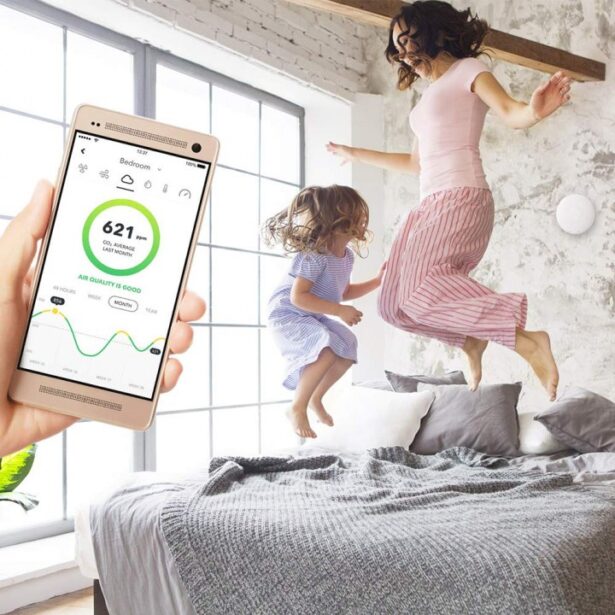 Wave Plus siseõhu kvaliteedi mõõtejaam
