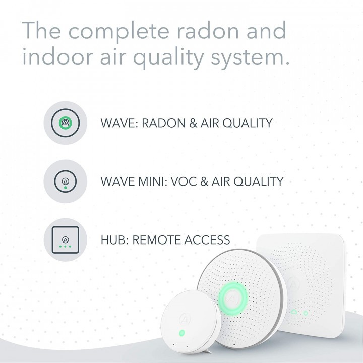 House Kit radooni ja siseõhu kvaliteedi mõõtejaamade komplekt