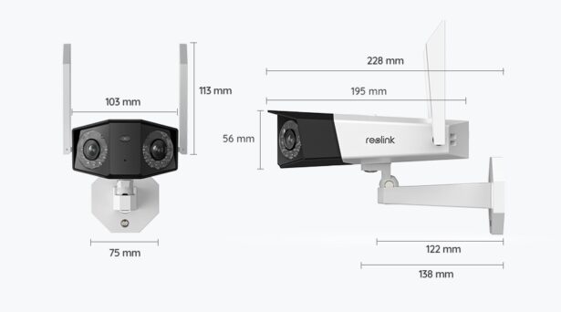 Duo 2 W730 WiFi IP 4K valvekaamera