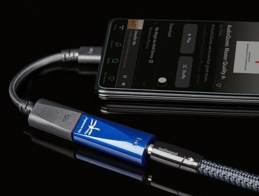 DragonFly Cobalt USB DAC eelvõimendi/kõrvaklappide võimendi