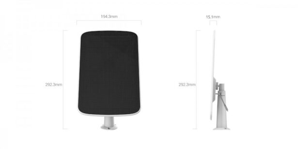Päikesepaneel akuga valvekaameratele (Micro USB)