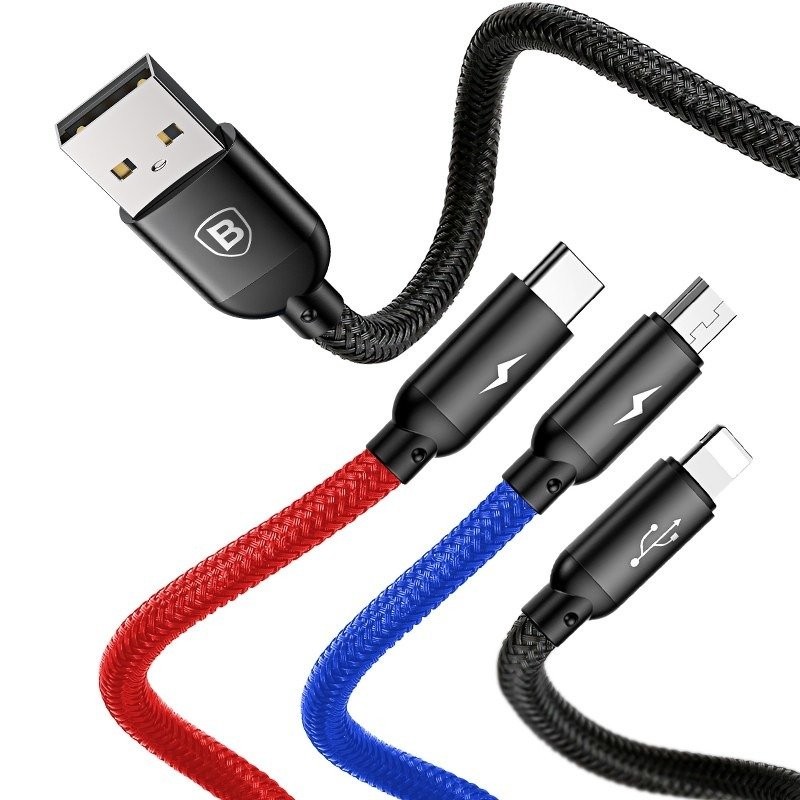 USB – Type C / Lightning / Micro kaabel