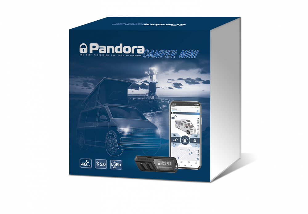 Pandora Camper Mini mobiilist juhitav turvaseade