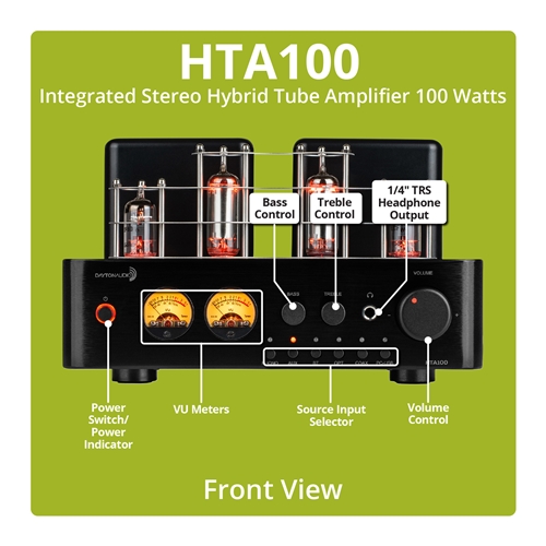 HTA100 Stereo hübriid lampvõimendi