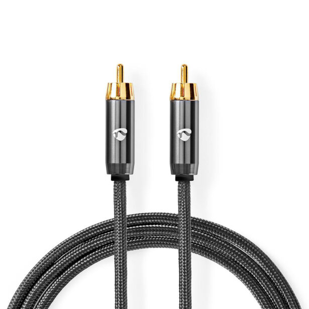 1RCA-1RCA bassikõlari kaabel