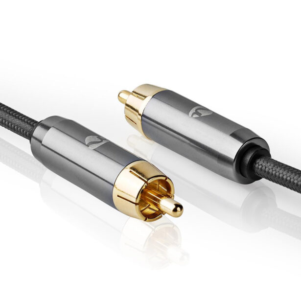 1RCA-1RCA bassikõlari kaabel