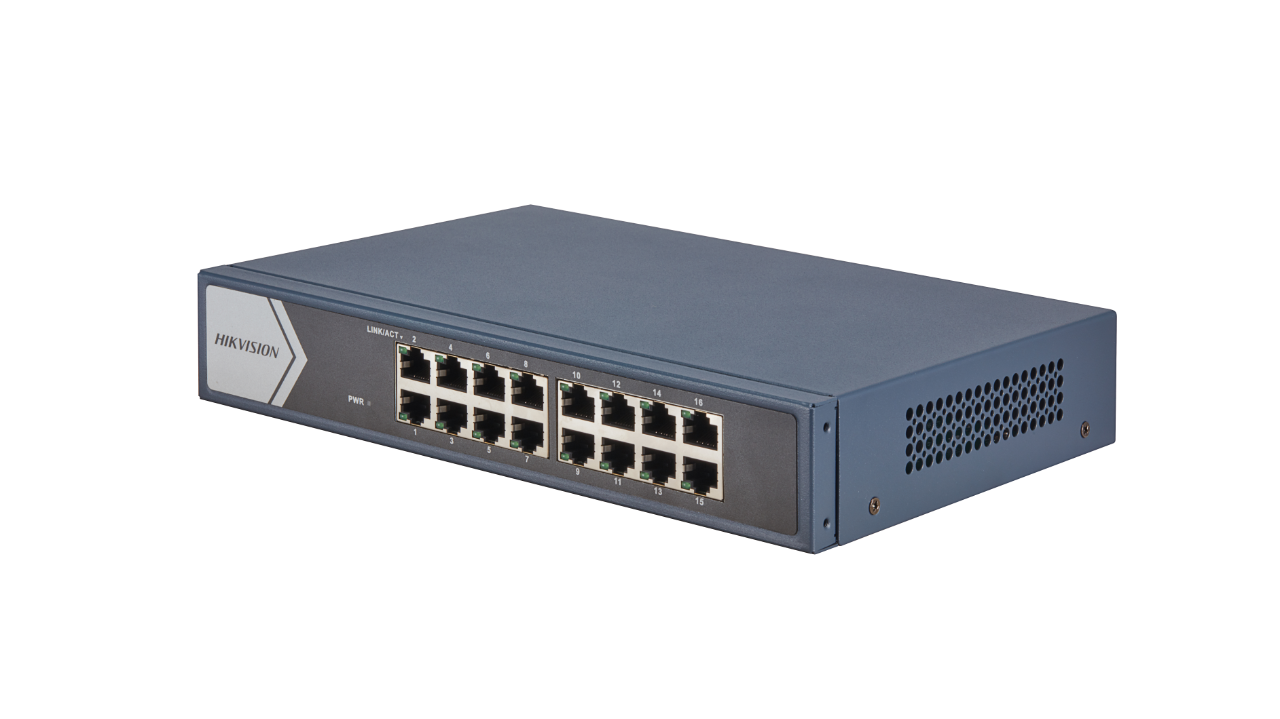 Hikvision Ethernet Switch 16 porti 1000M