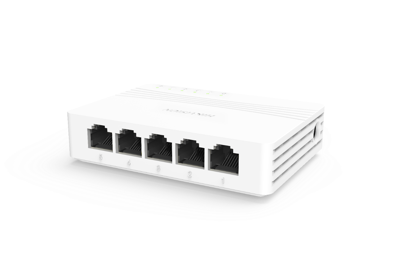 Hikvision Ethernet Switch 5 porti 1000Mbps