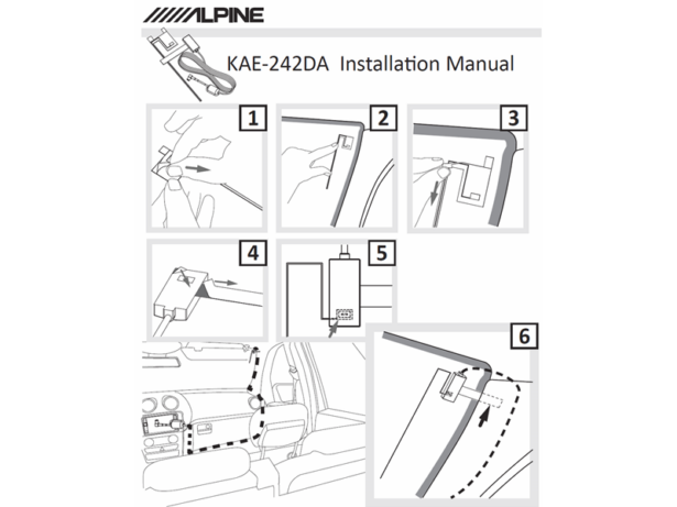 KAE-242DA DAB Antenn