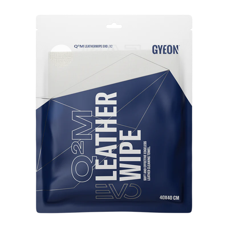 Gyeon Q²M LeatherWipe EVO 40x40cm 2-pack