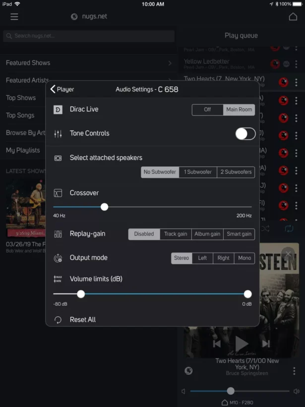 C 658 BluOS DAC eelvõimendi