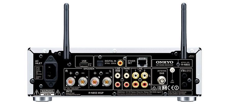 R-N855 Stereo ressiiver
