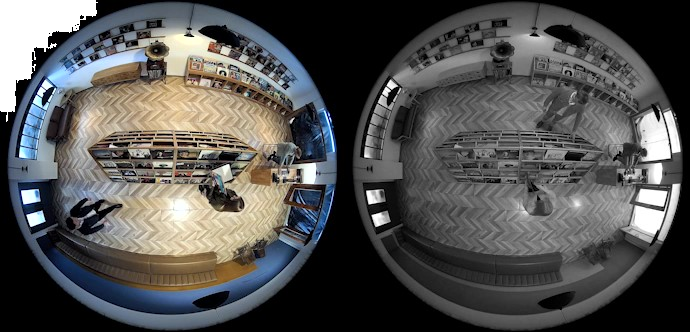 Panoraamkaamera FE-W 360°, 6MP SHD