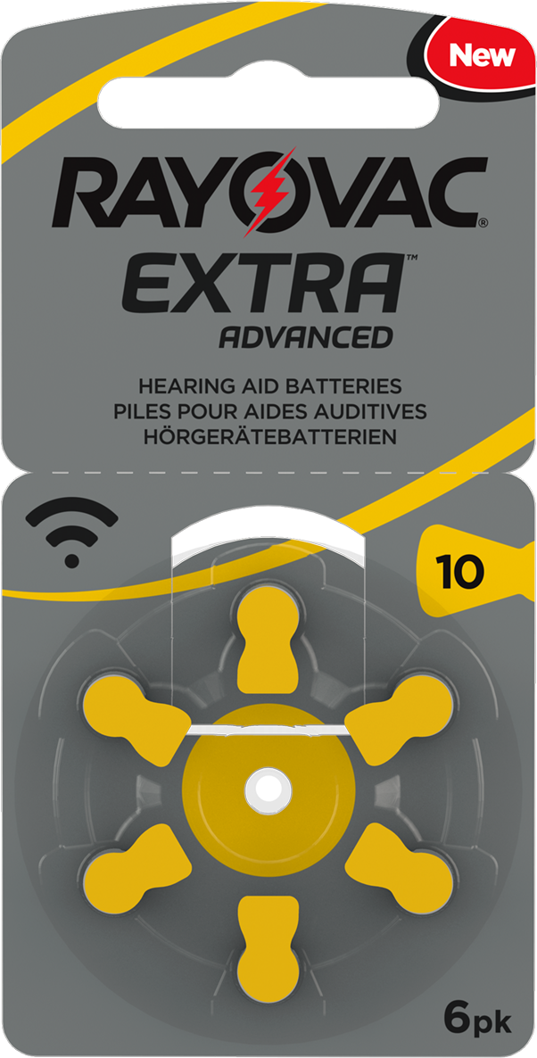Extra Advanced 10 kuuldeaparaadi patareid