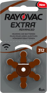 Extra Advanced 312 kuuldeaparaadi patareid