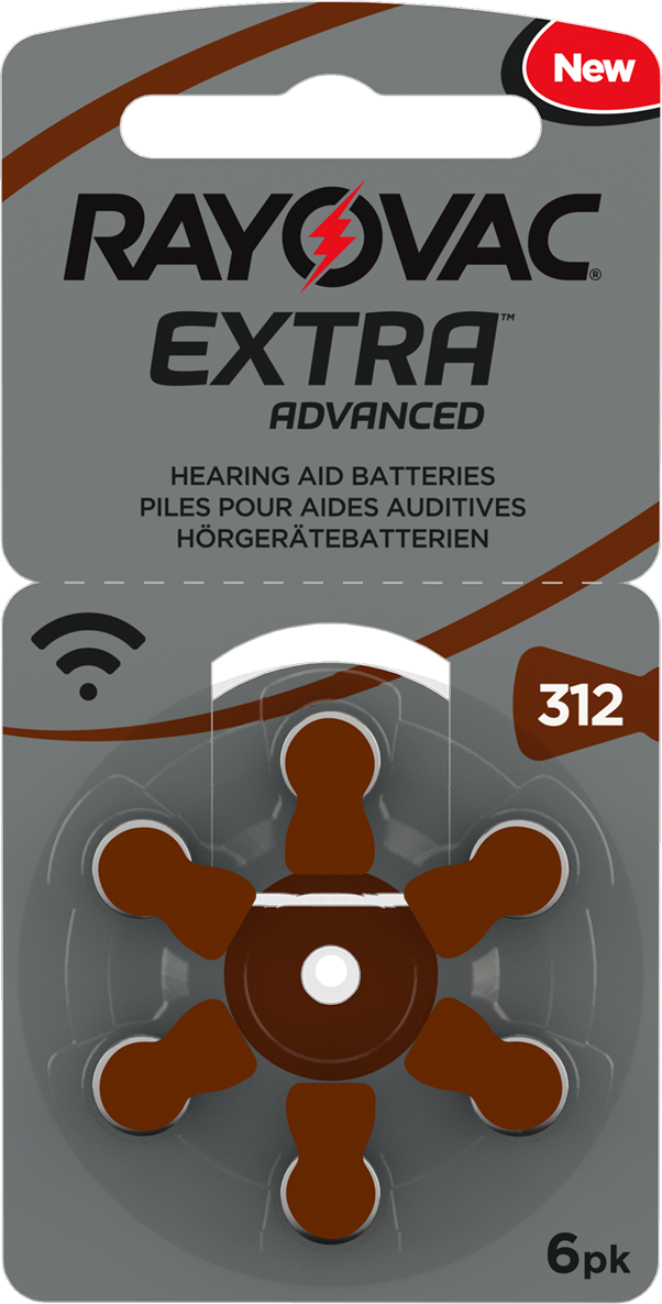 Rayovac Extra Advanced 312 kuuldeaparaadi patareid
