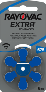 Extra Advanced 675 kuuldeaparaadi patareid