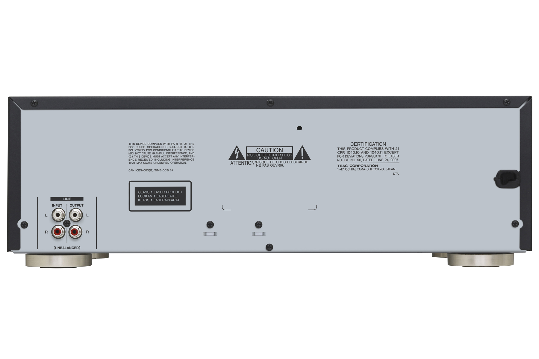 AD-850-SE kasseti/CD mängija