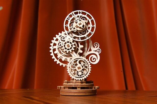 Steampunk kellamudel
