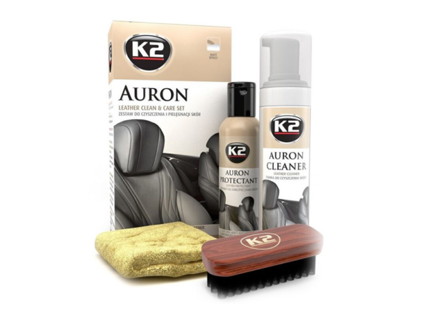 Auron Leather Clean & Care Kit naha puhastus- ja hoolduskomplekt