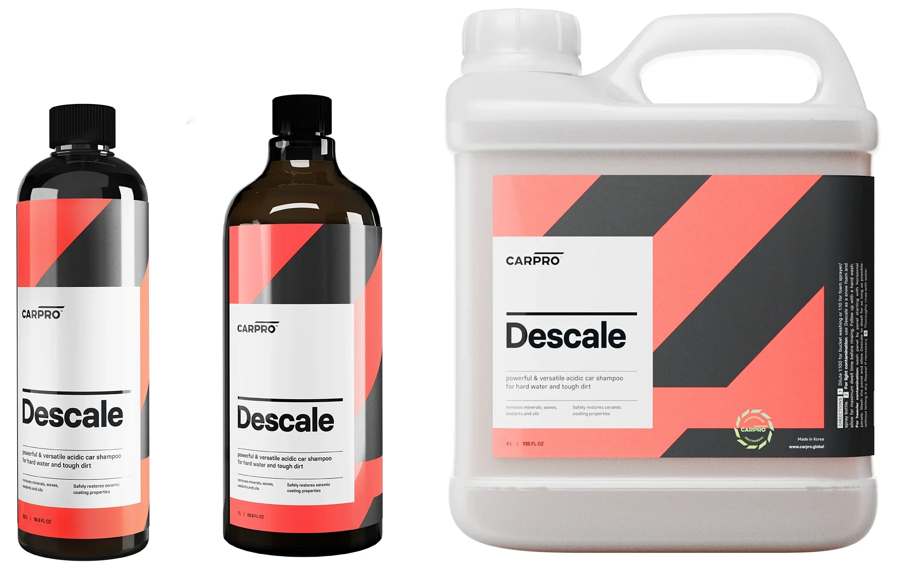 Descale happeline šampoon