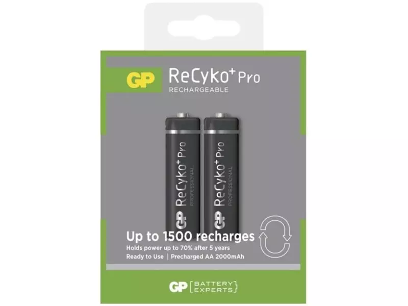 GP Recyko+Pro AA aku 2000mAh