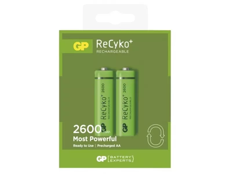 GP Recyko AA aku 2600mAh