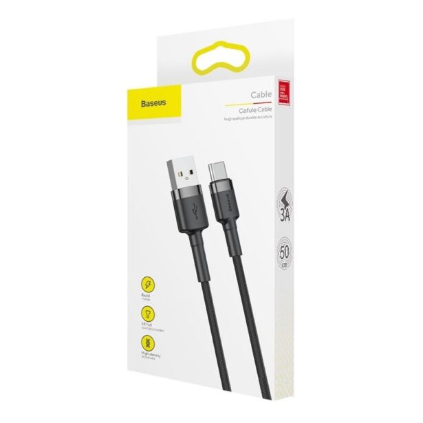 Cafule USB-C kaabel 2A 3m