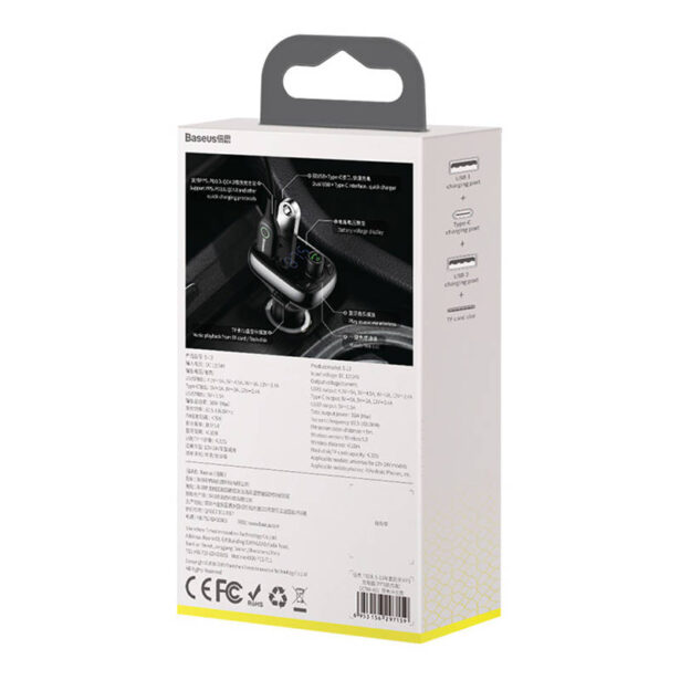 FM Transmitter type-c QC