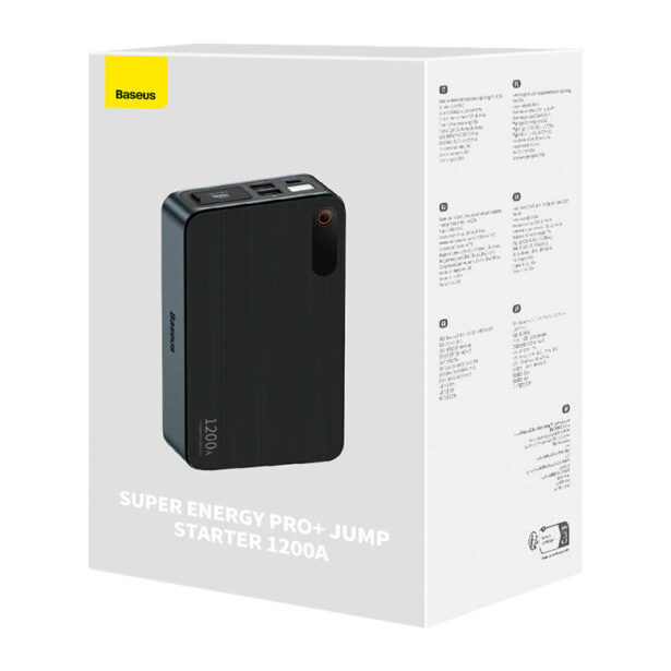 Super Energy Pro+ Car Jump Starter käivitusabi 1200A
