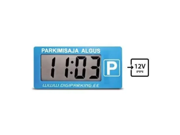 Digitaalne parkimiskell 12V juhtmega