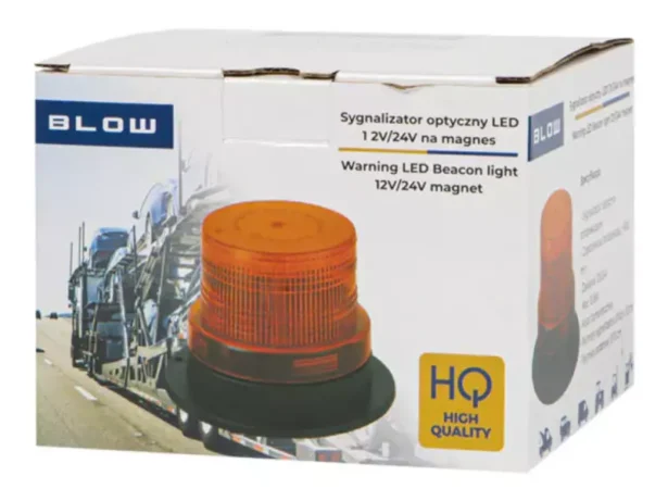 Vilkur 12V/24V oranž