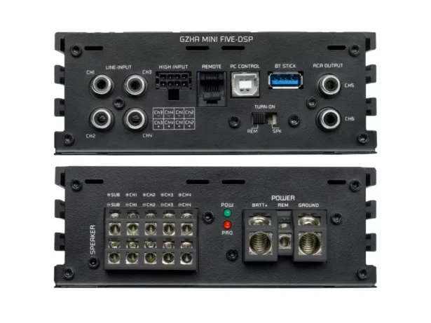 GZHA MINI FIVE-DSP autovõimendi