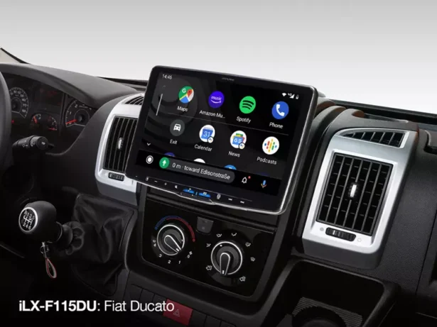 iLX-F115DU matkabussi multimeediakeskus