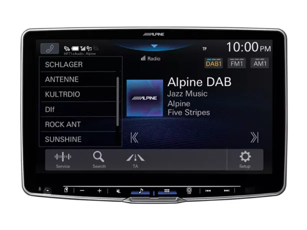 iLX-F115DU matkabussi multimeediakeskus